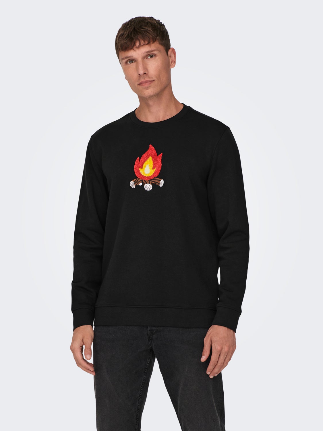 O-neck sweatshirt