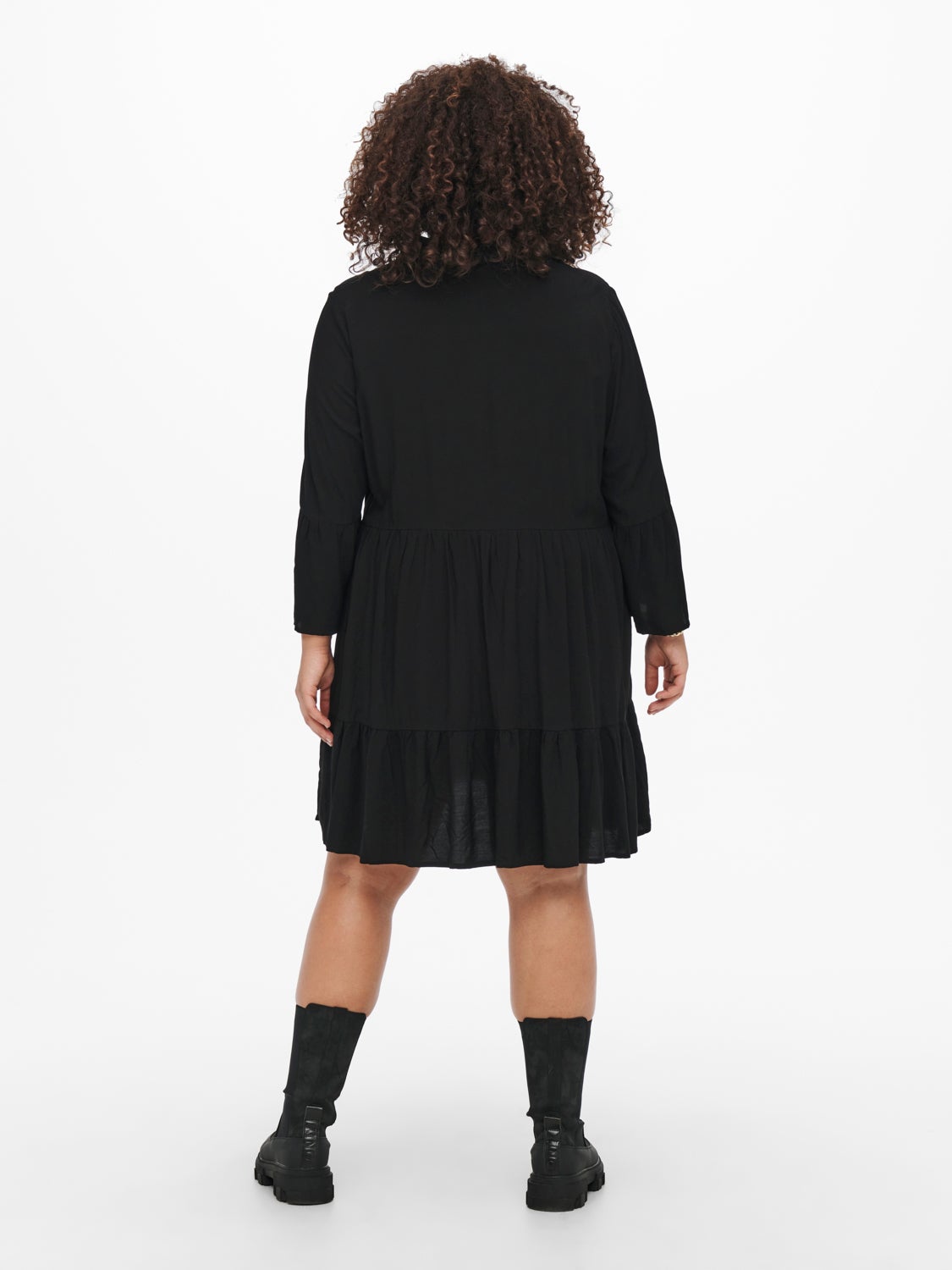 Curvy 3/4 sleeved tunic Dress