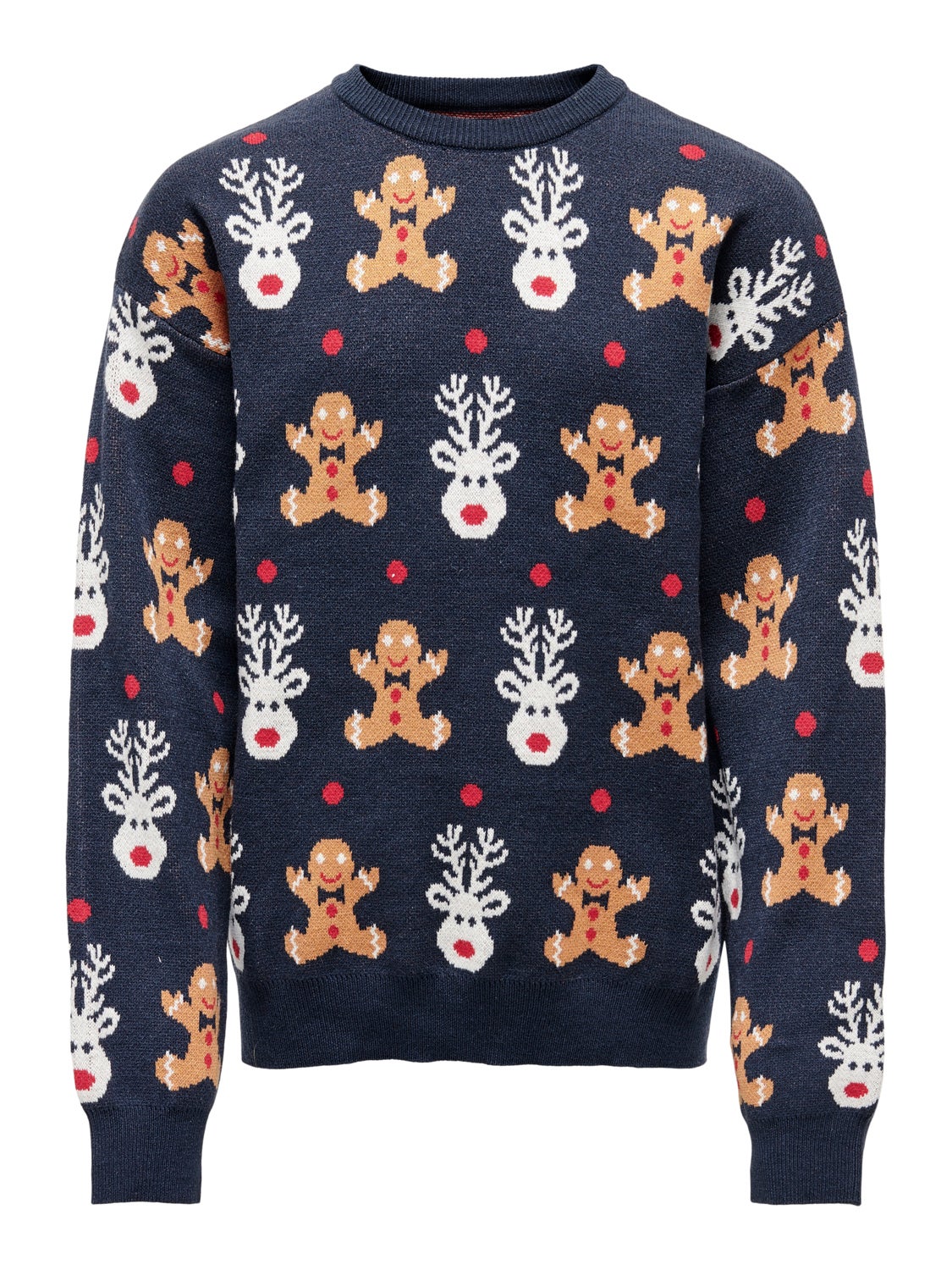 Christmas knitted pullover