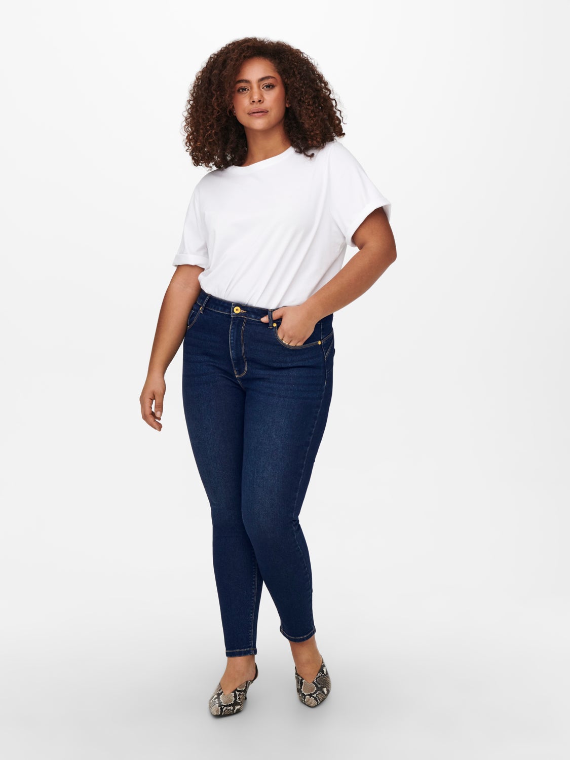 Curvy CARPaisy push up Skinny fit jeans