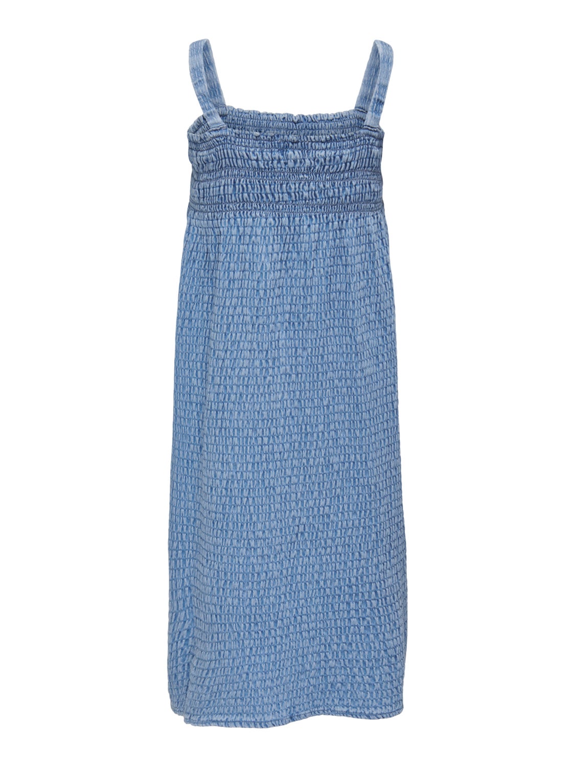 Midi denim dress