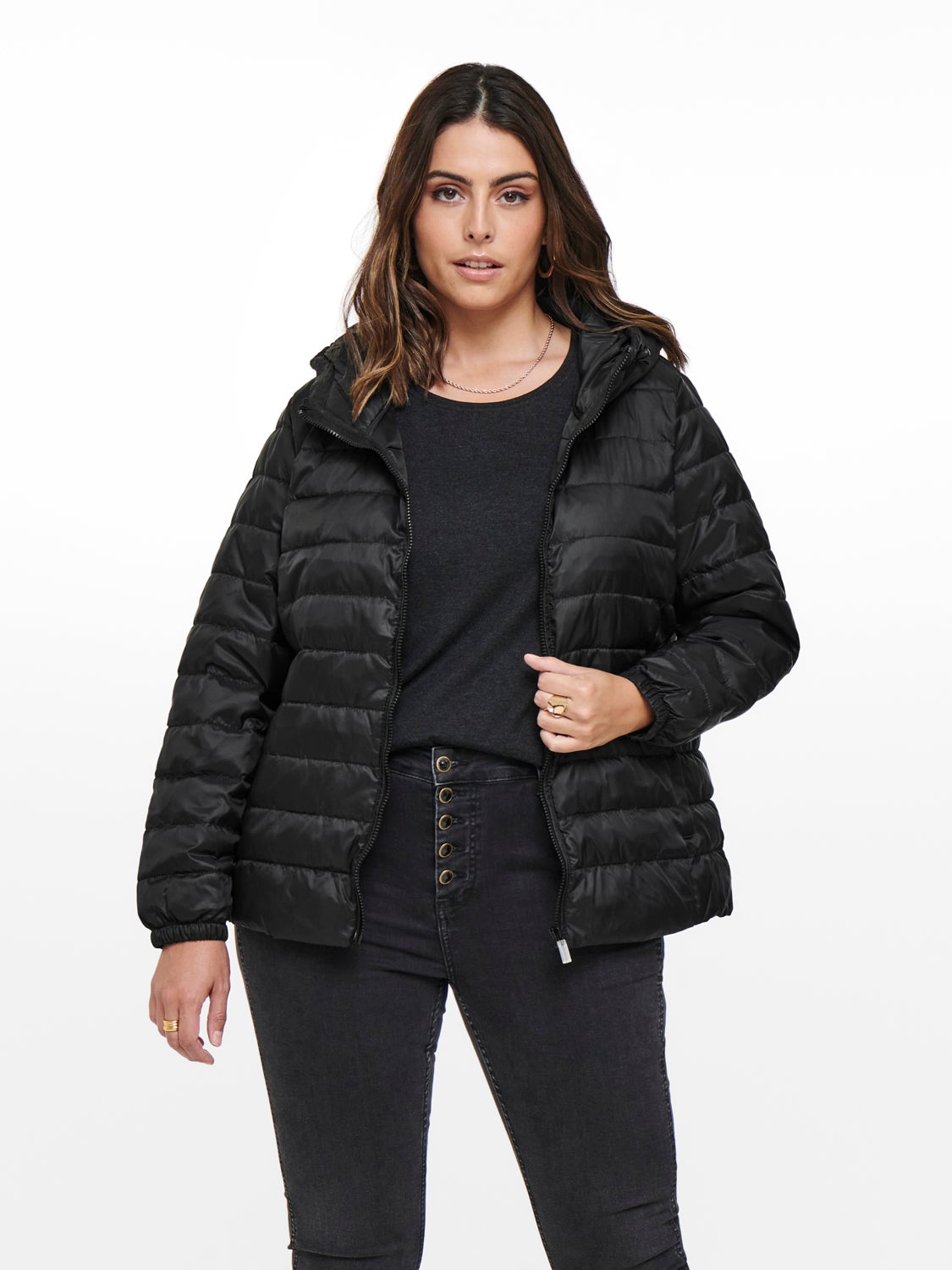 Curvy short Quilted jacket