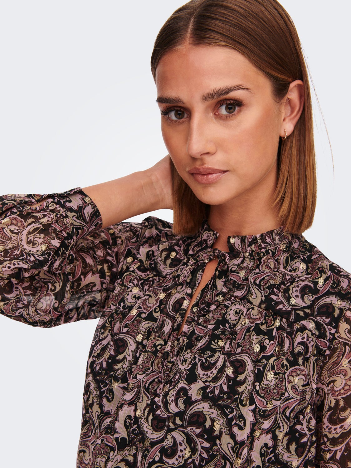 Printed Long Sleeved Top