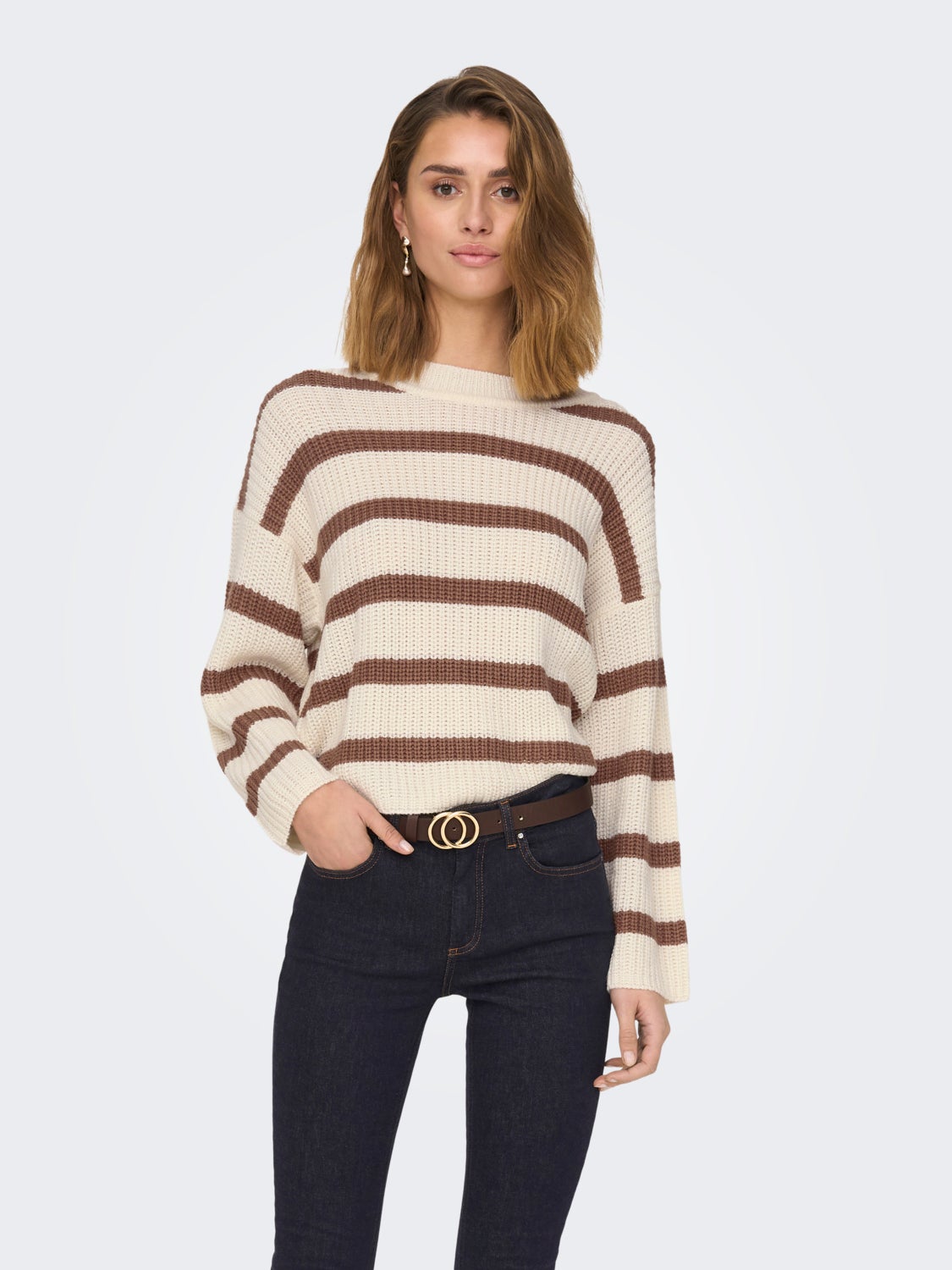 Striped Knitted Pullover