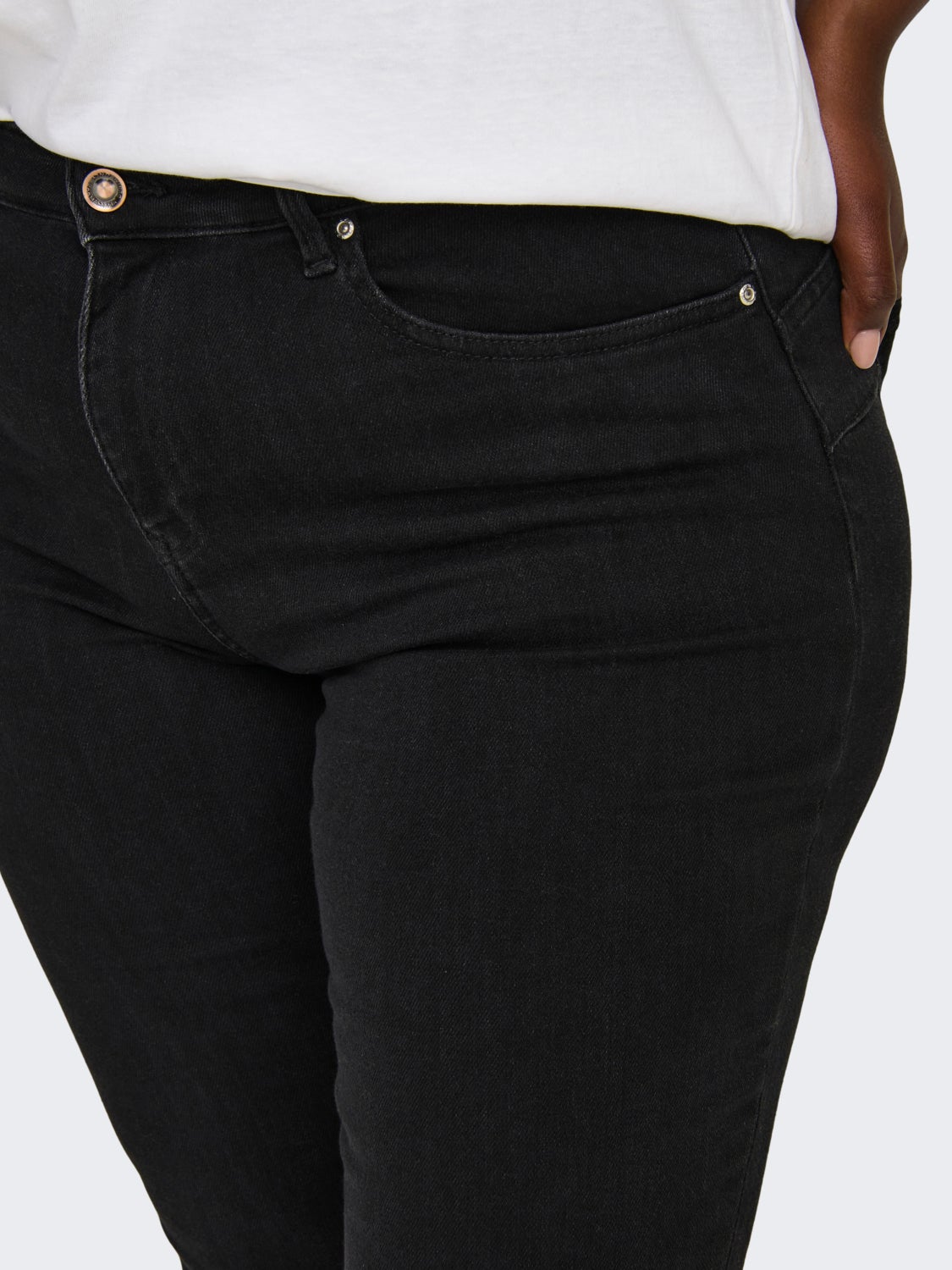 Curvy CARPOWER MID PUSH UP SKINNY JEANS