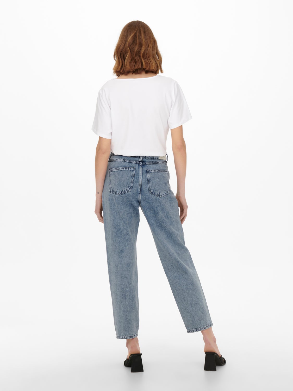 ONLHavana life hw carot cropped Straight fit jeans