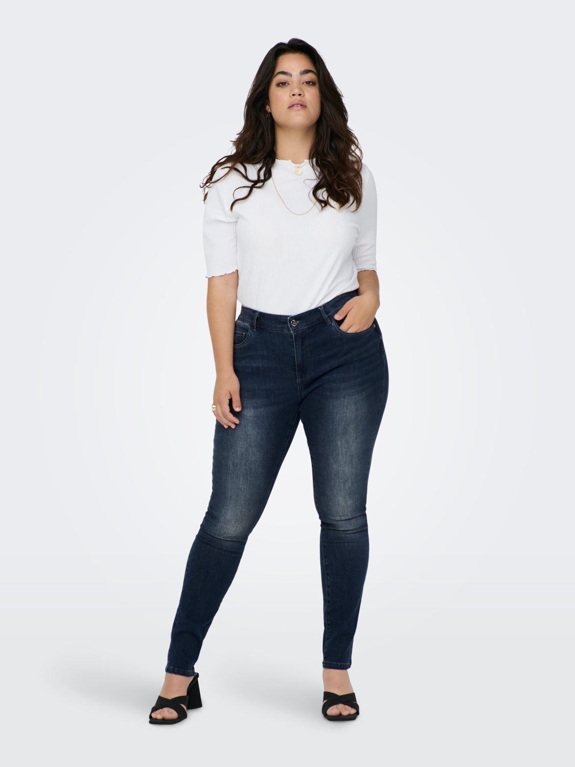 Curvy CARSally reg Skinny fit jeans