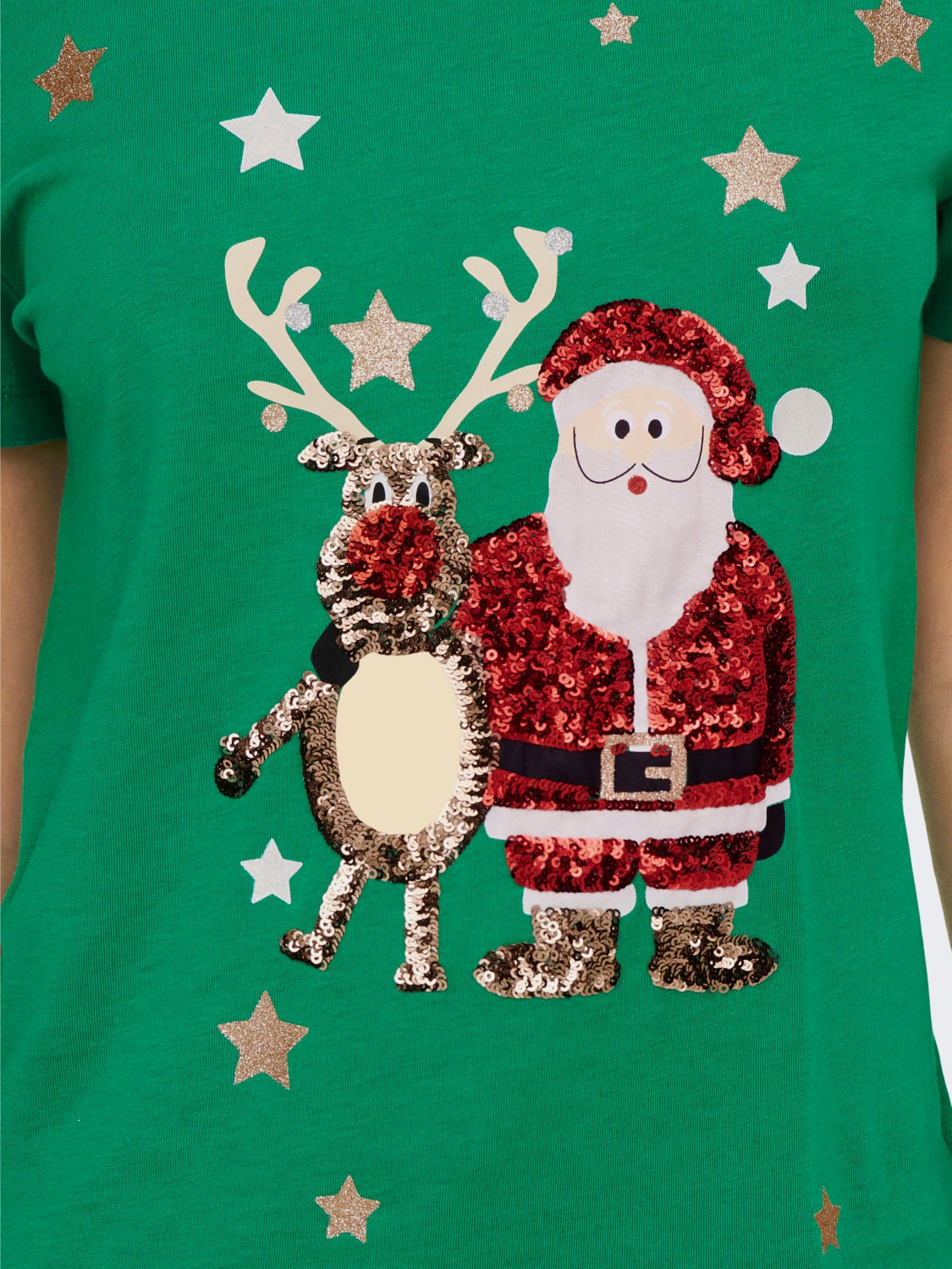 Christmas Short Sleeved Top