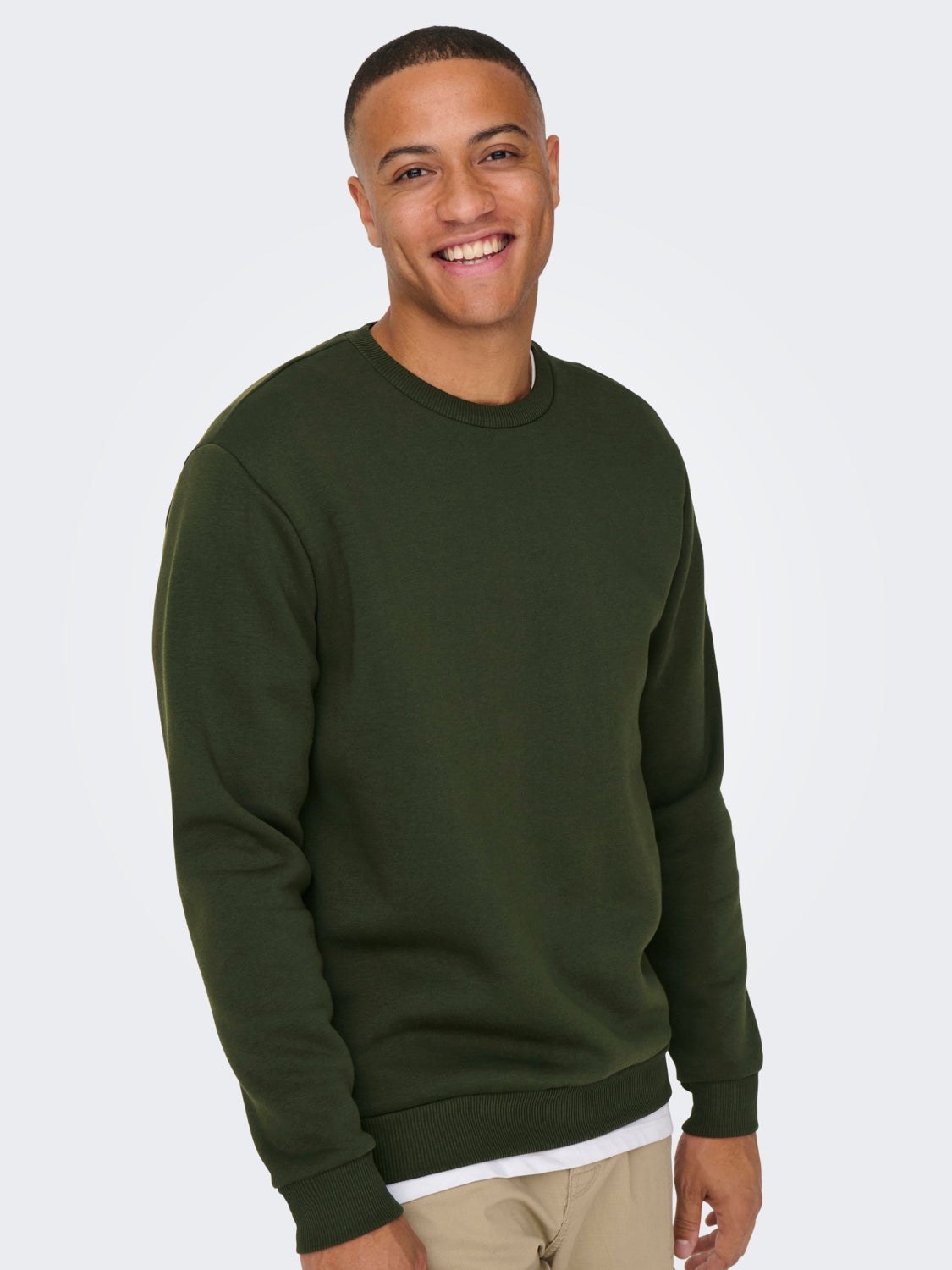 Regular Fit O-Neck Sweatshirt