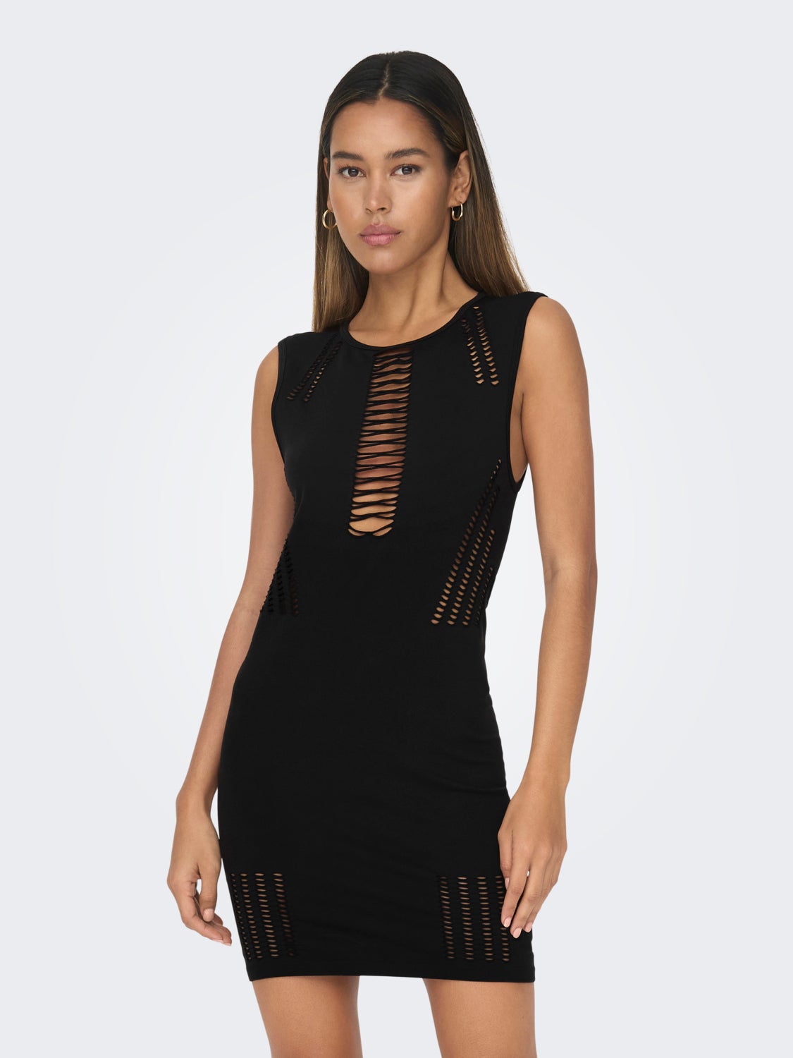 Slim Fit O-Neck Short dress