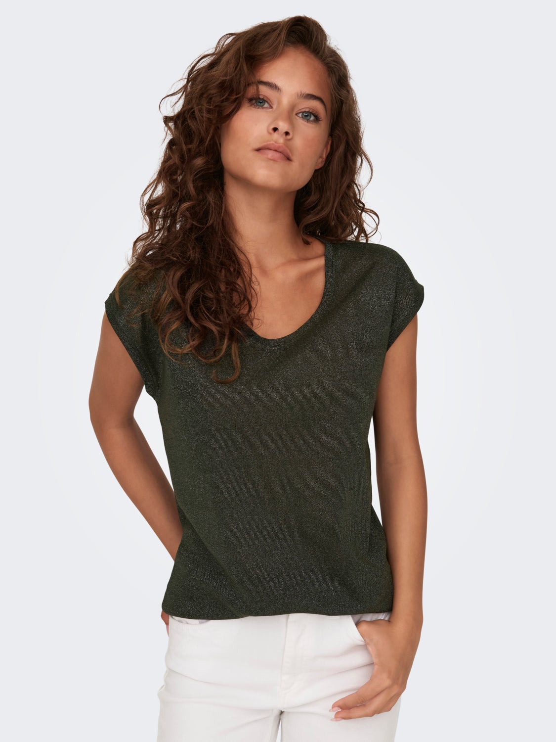 Loose Short Sleeved Top