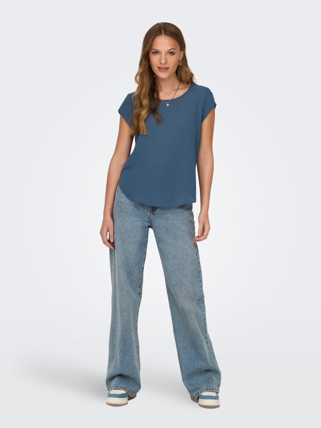 Loose Short Sleeved Top