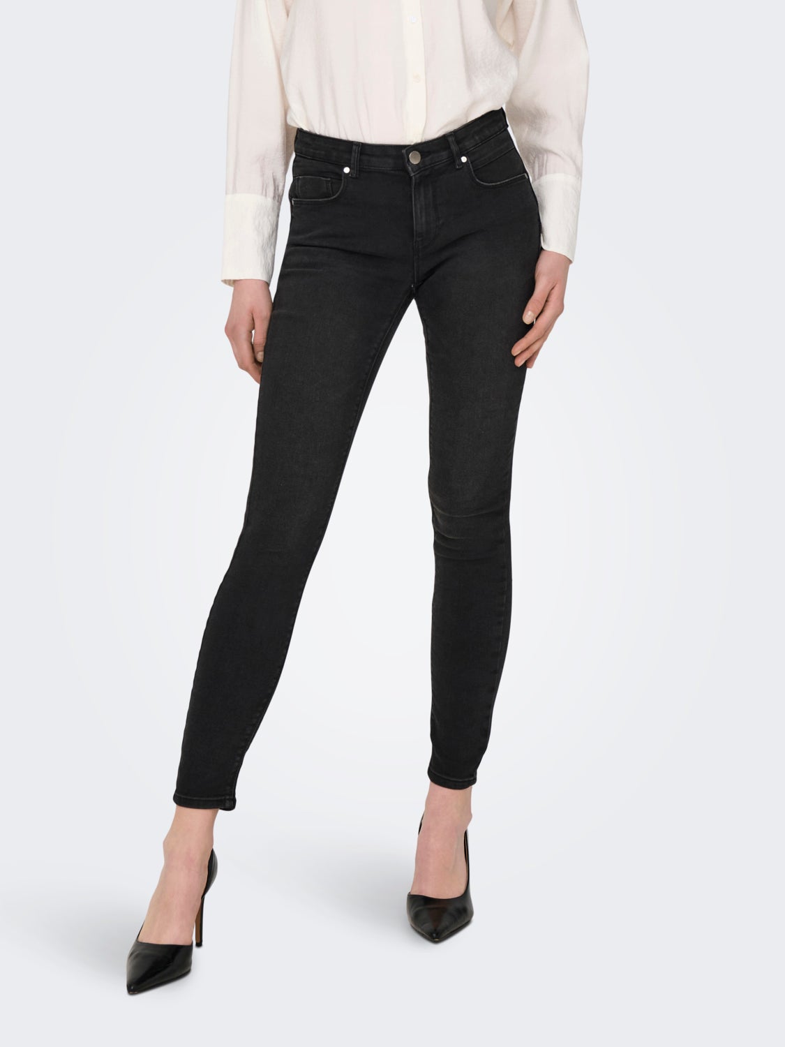ONLDaisy life reg push ankle Skinny fit jeans