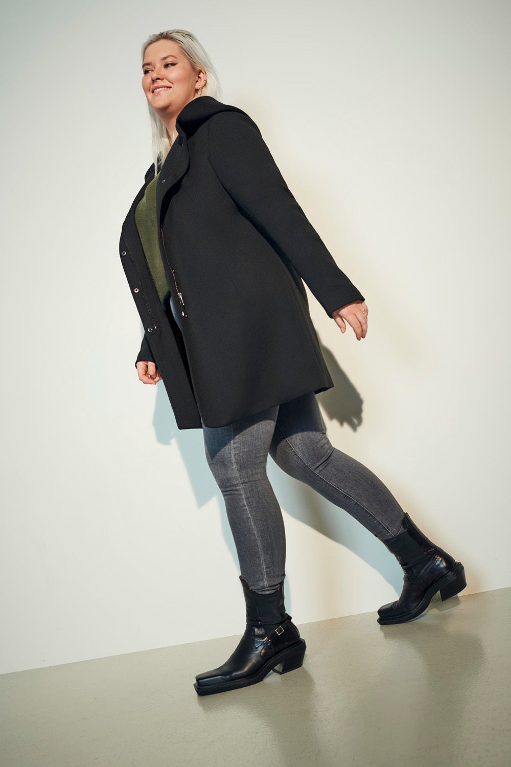 Curvy seasonal Coat
