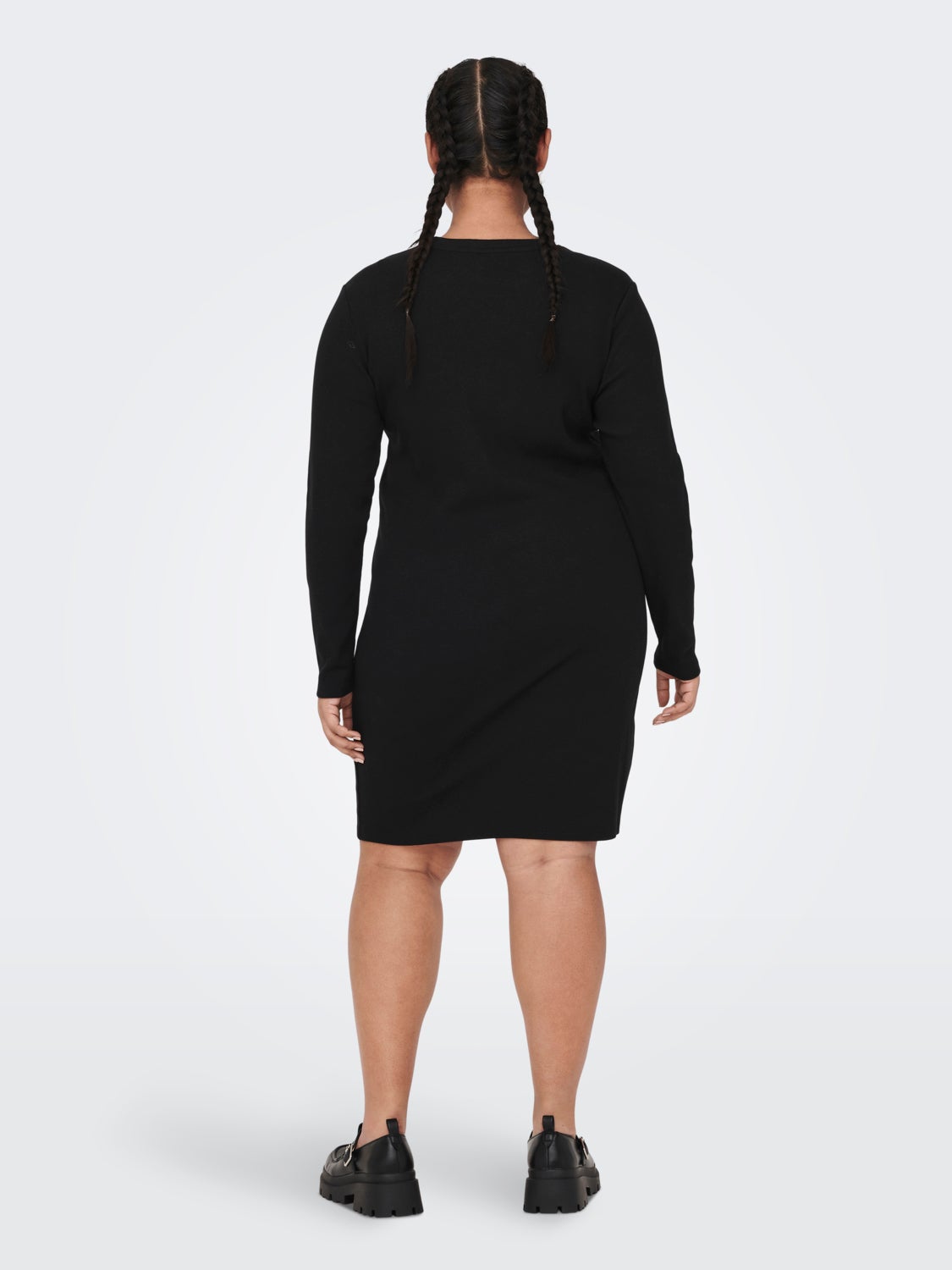 Curvy cut-out detail dress