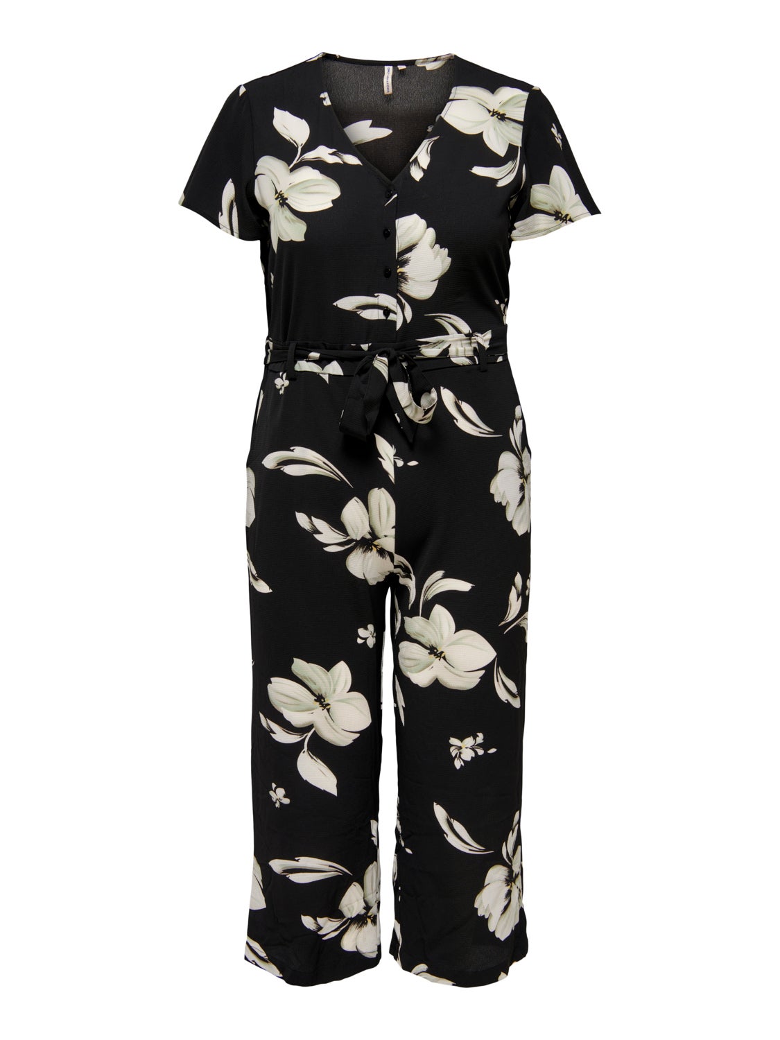 Curvy short sleeved Jumpsuit