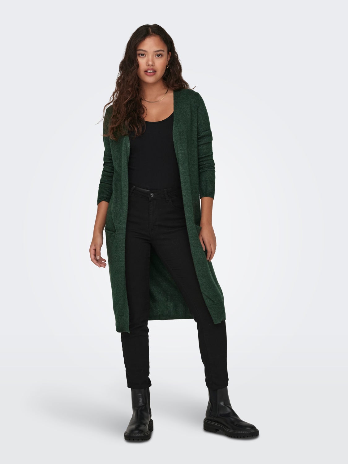 Long Knitted Cardigan