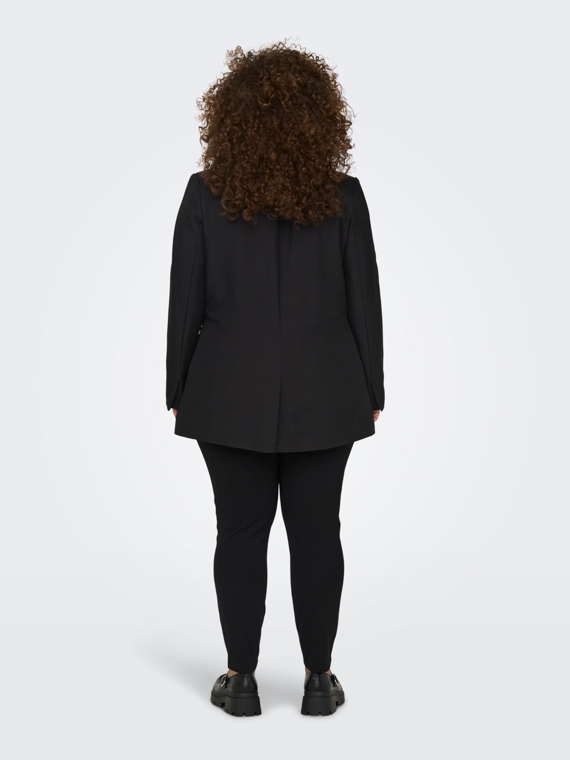 Curvy Solid colored Blazer