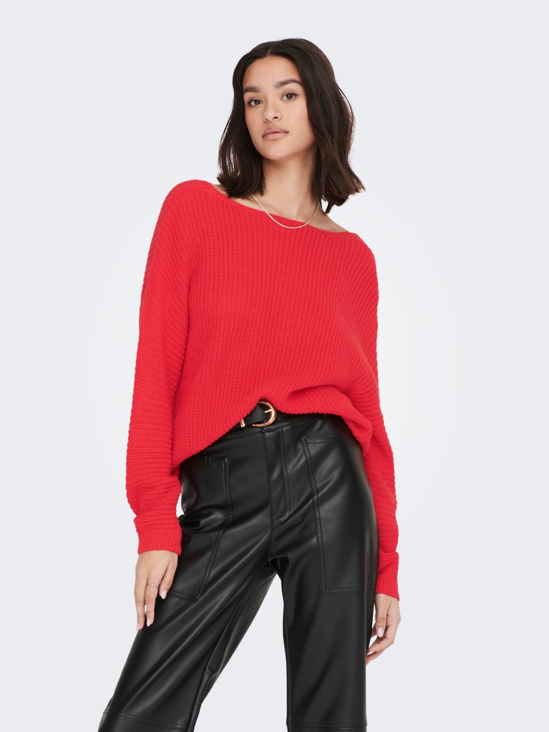 Reversible Knit Pullover