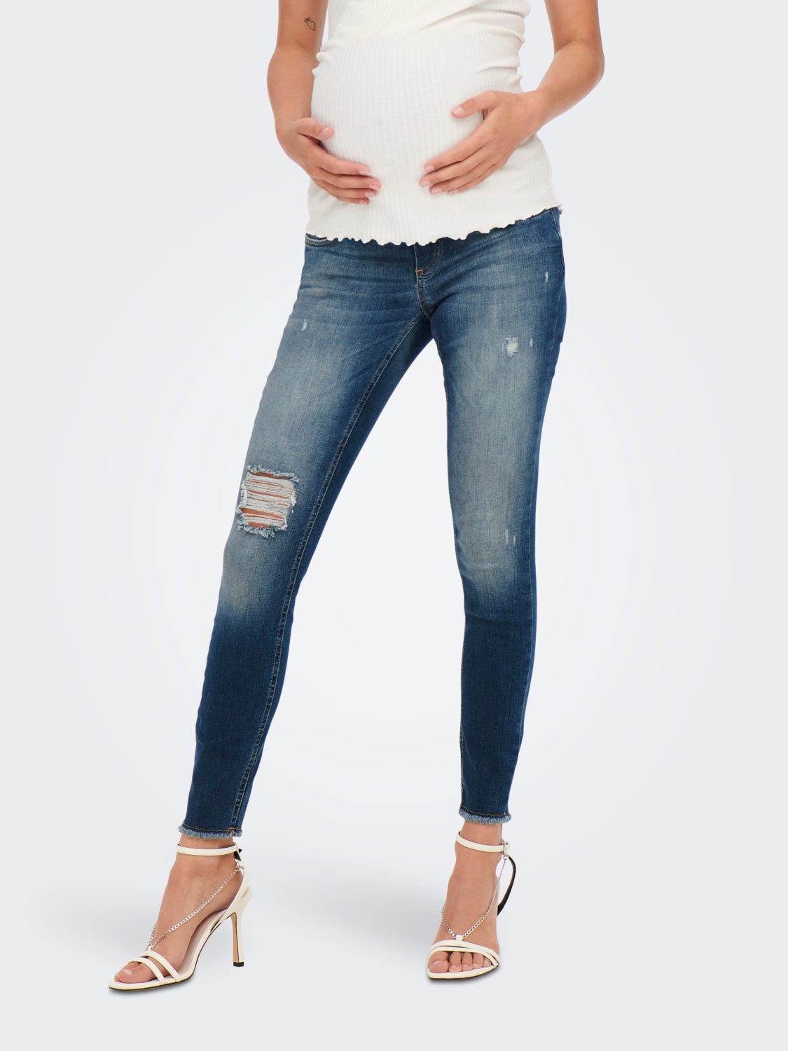 ONLBlush Mid ankle Skinny fit jeans