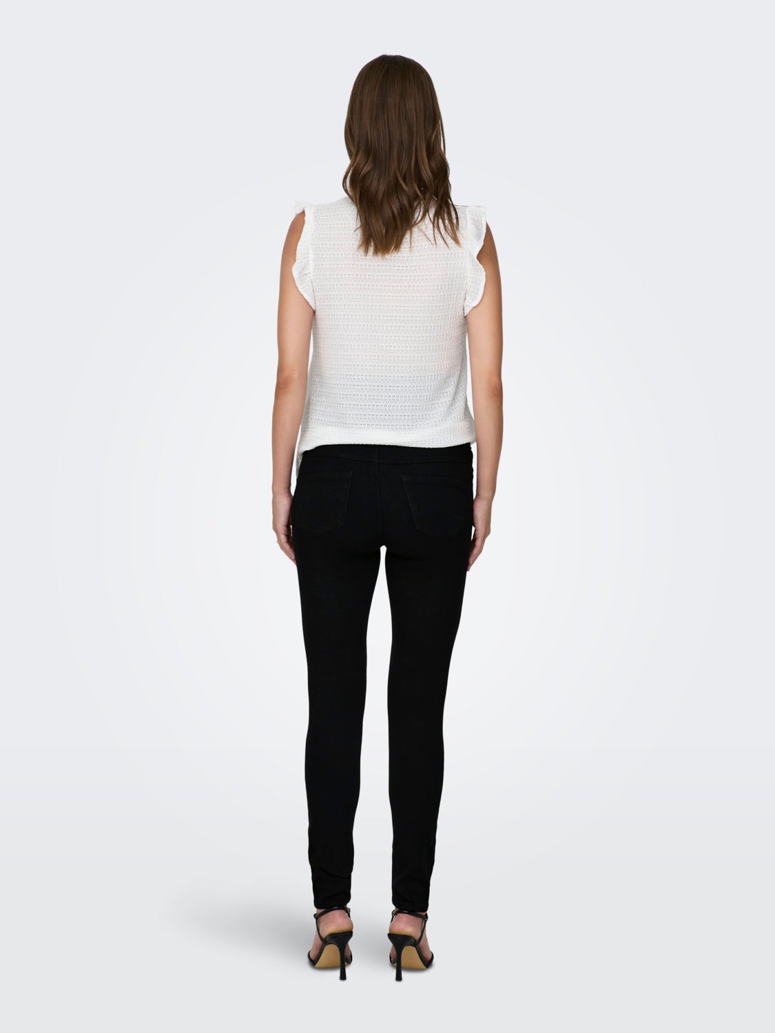 OLMRAIN LIFE REG SKINNY JEGGING BLACK DN