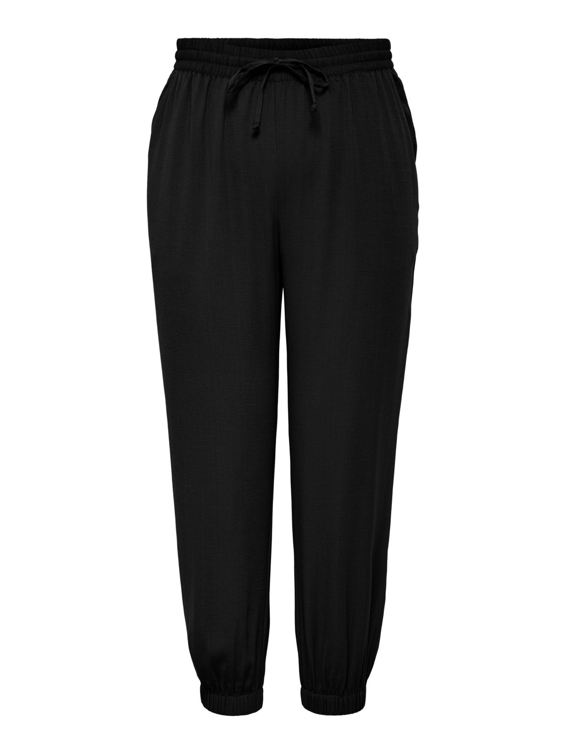 Curvy Elastic Ankle Trousers