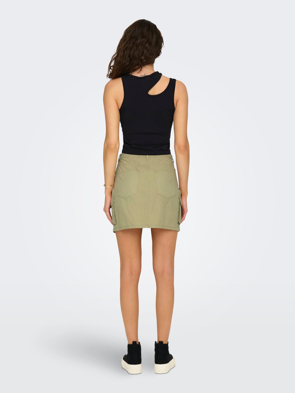 Cropped training tank top