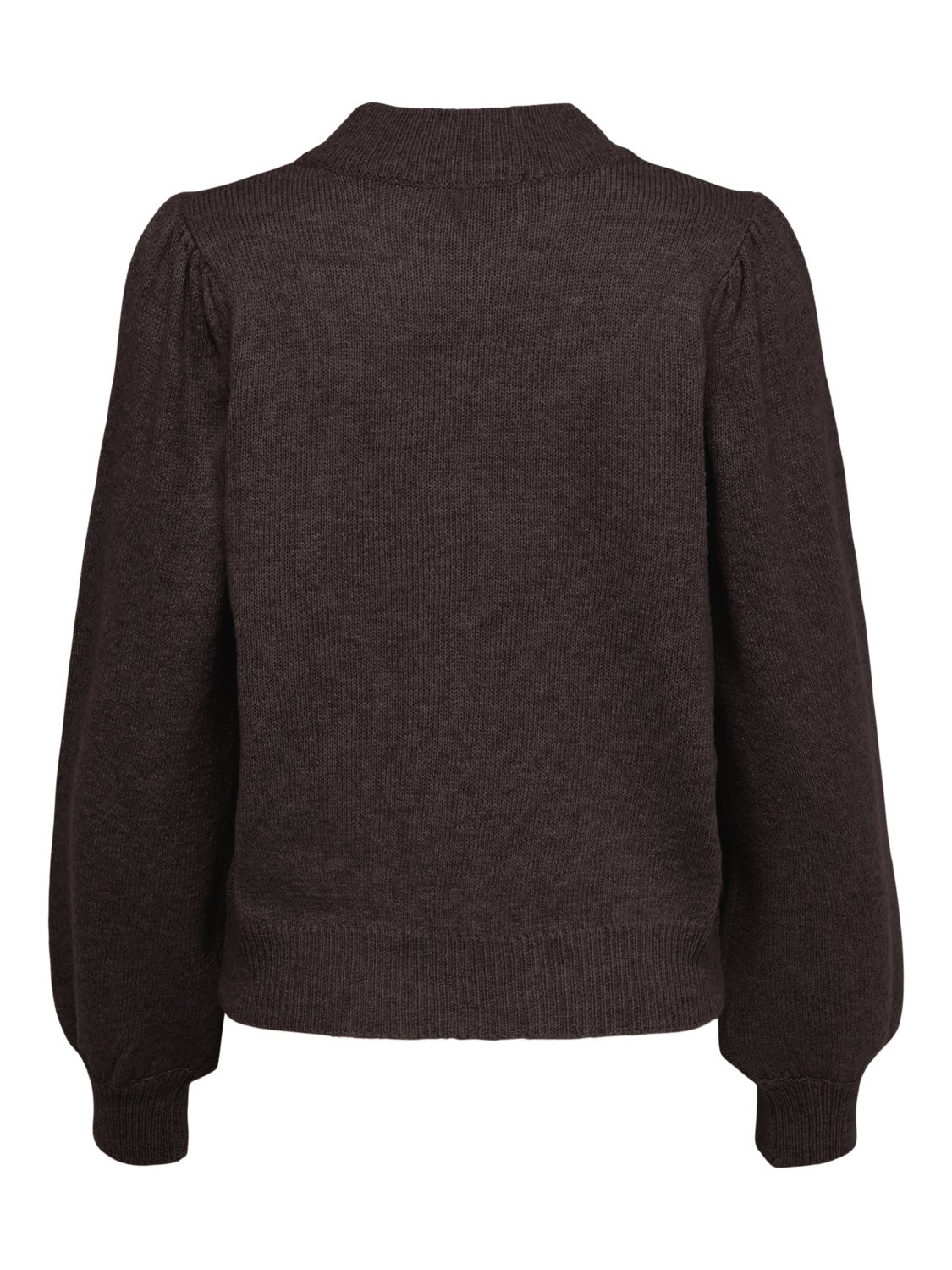 High neck knitted pullover