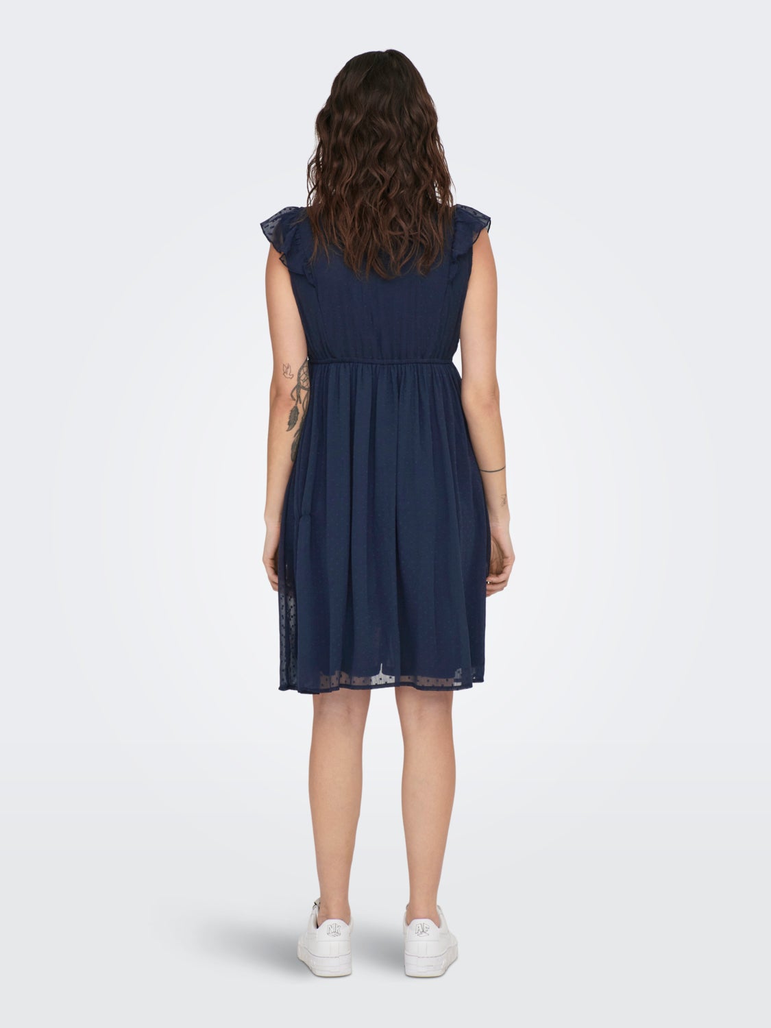 Mama frill detail dress