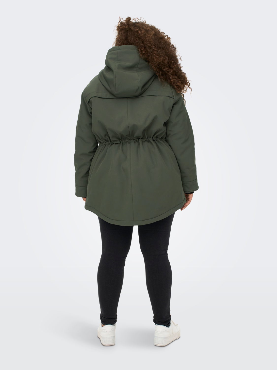 Curvy lined Parka