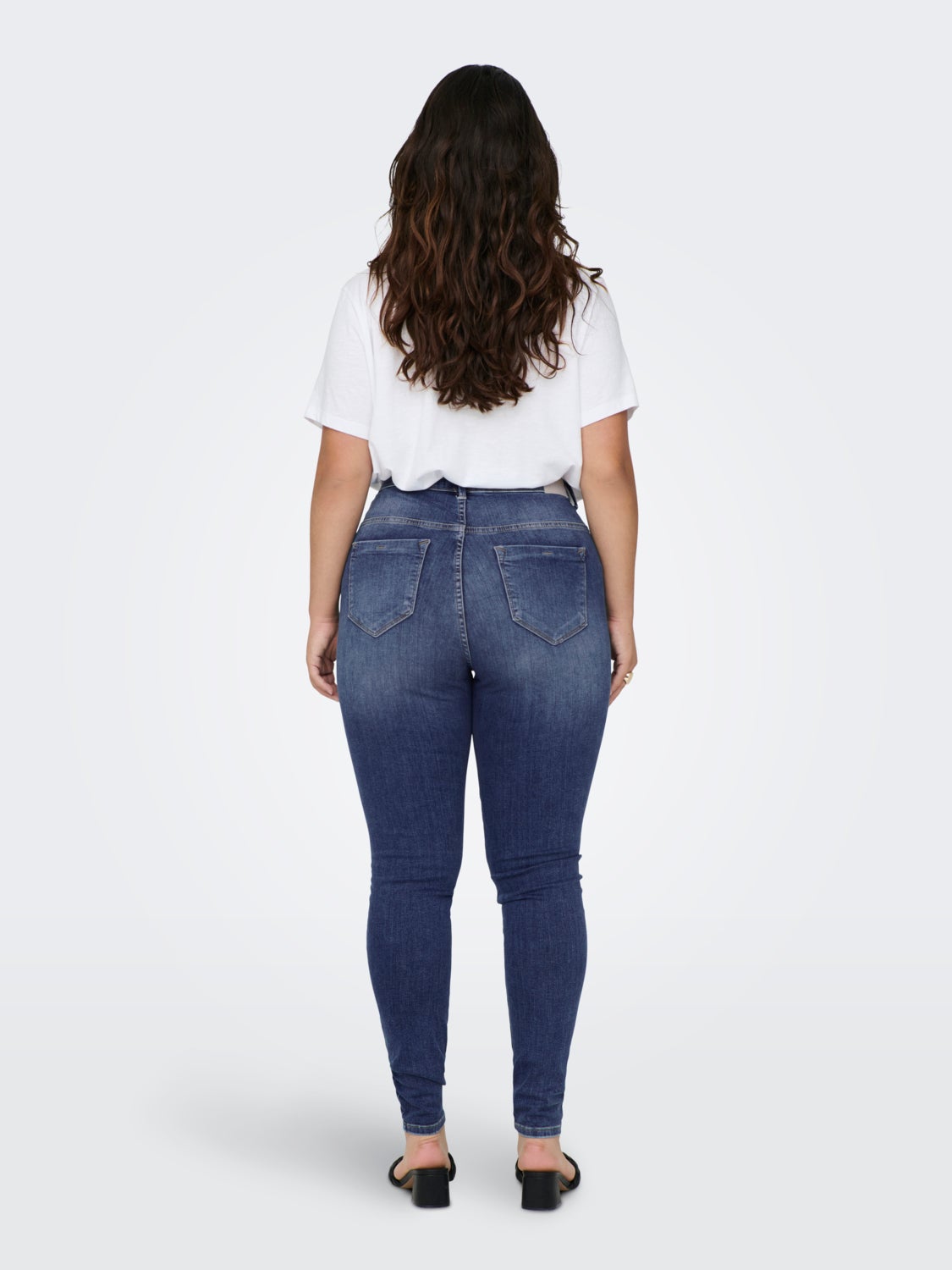 Curvy Carforever HW Skinny fit jeans