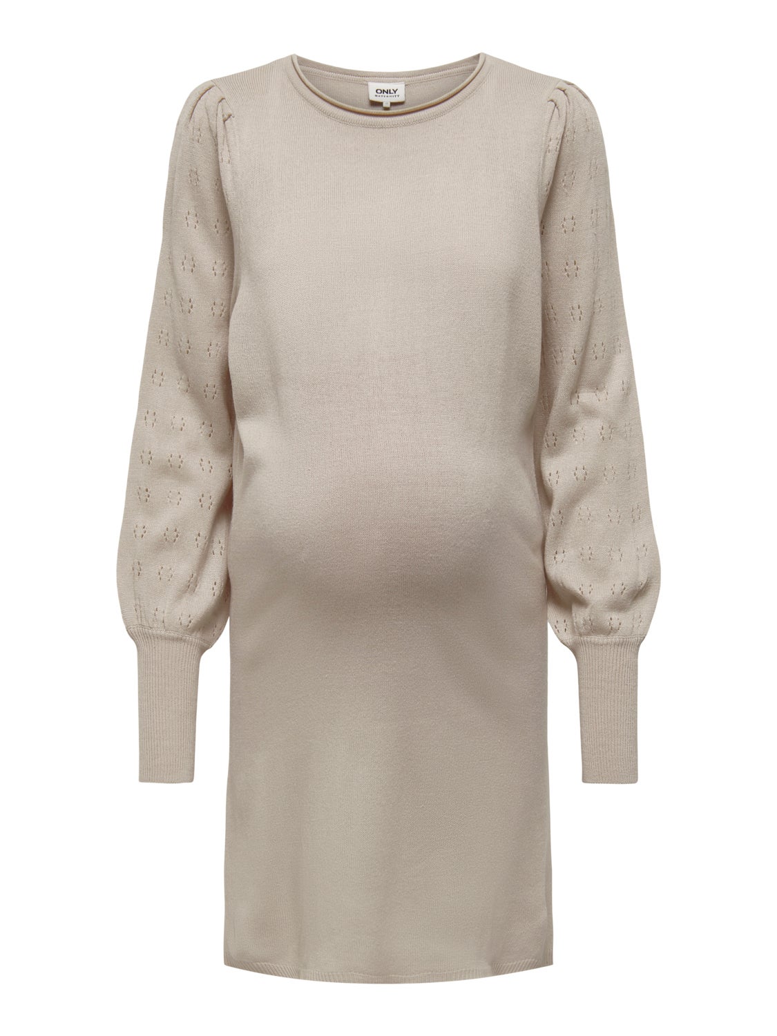 Mama Long sleeved Knitted Dress