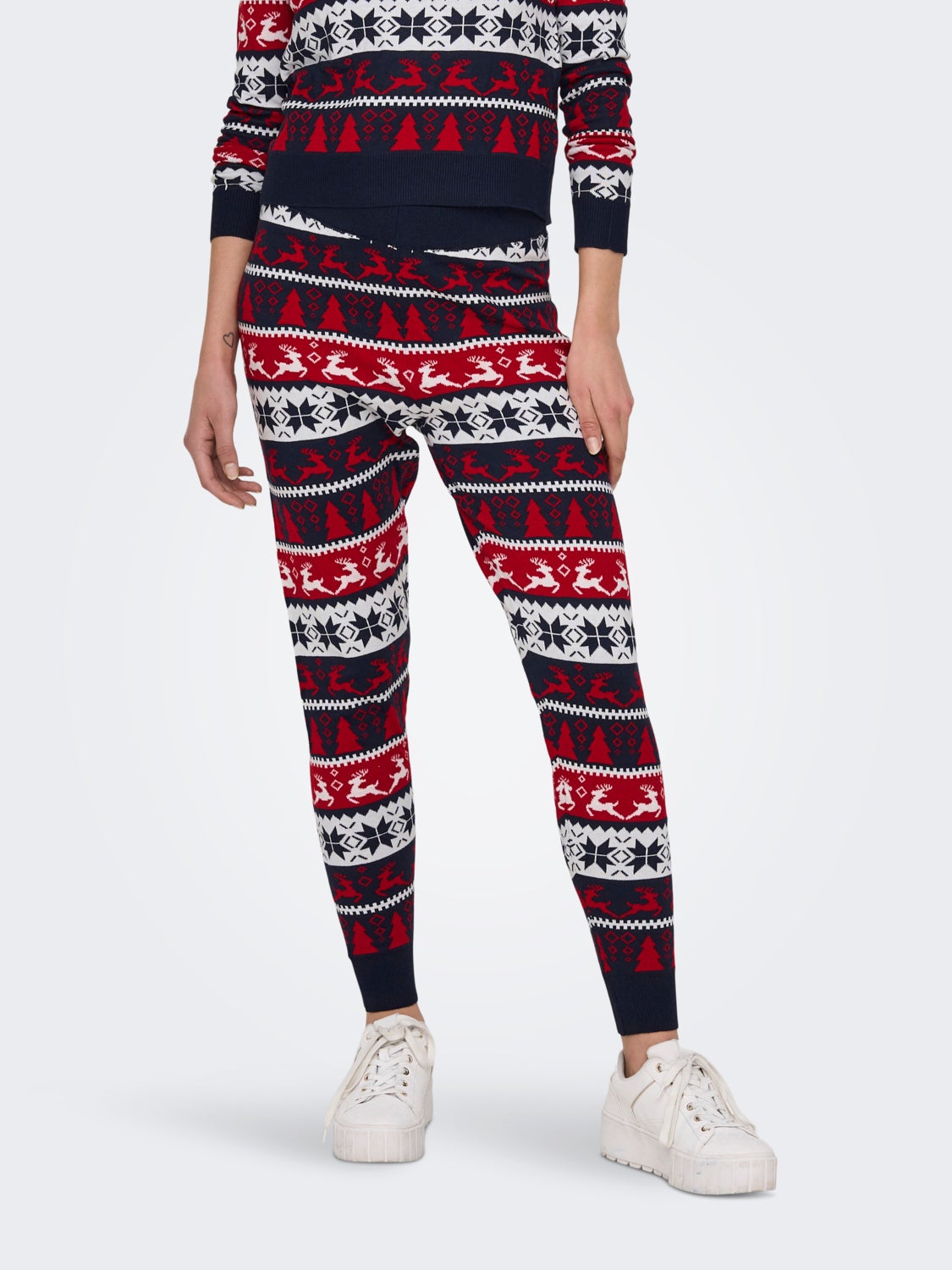 Leggings with christmas pattern
