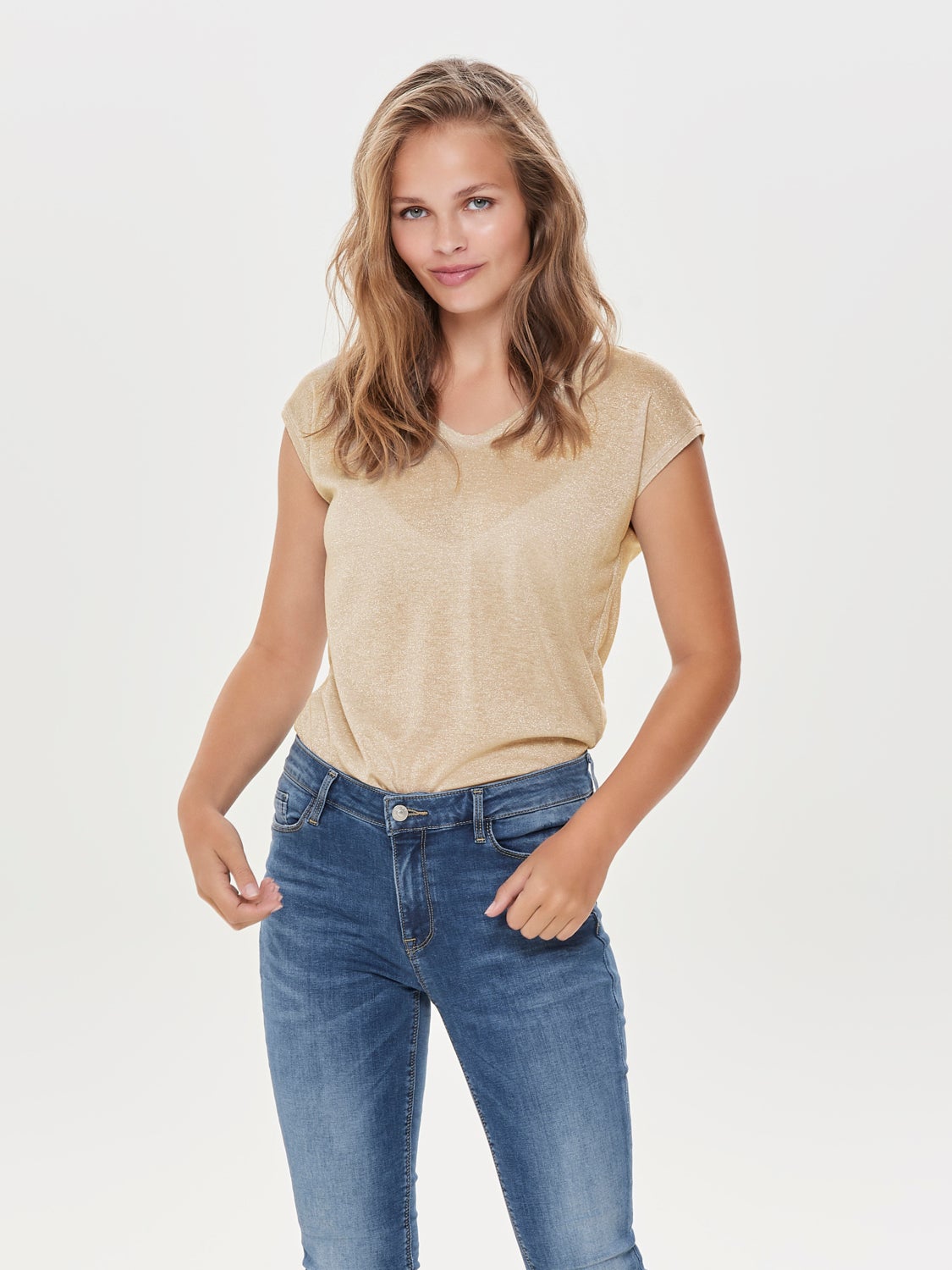 Loose Short Sleeved Top