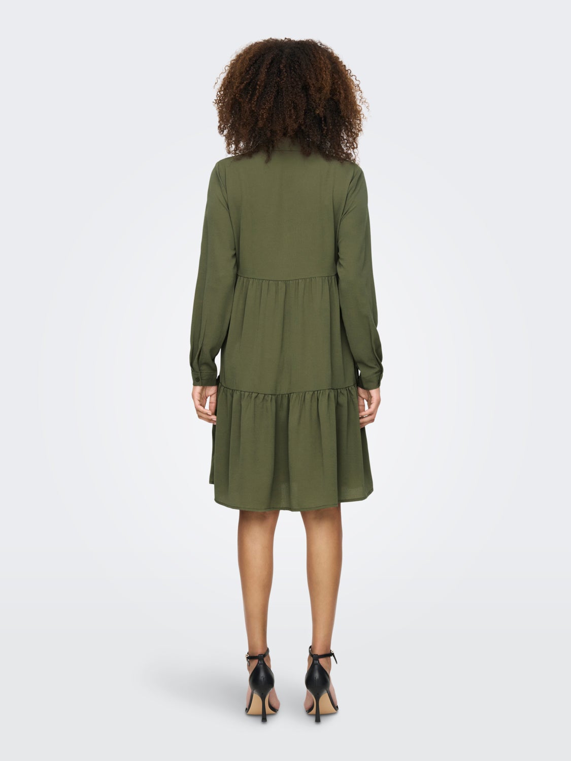 Solid colored Shirt dress