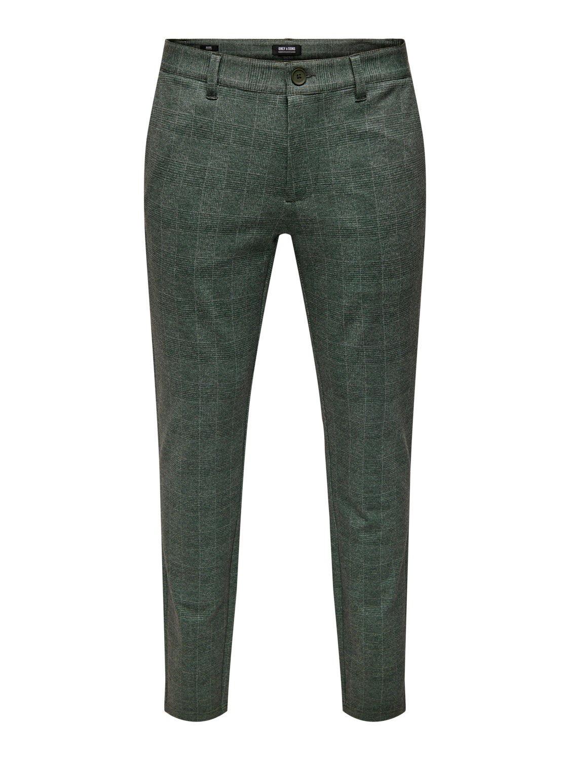 Checkered chinos