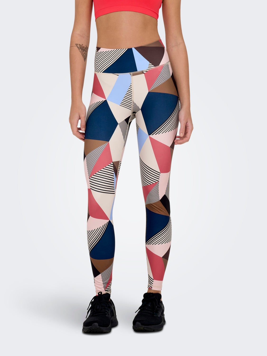 High waist training tights