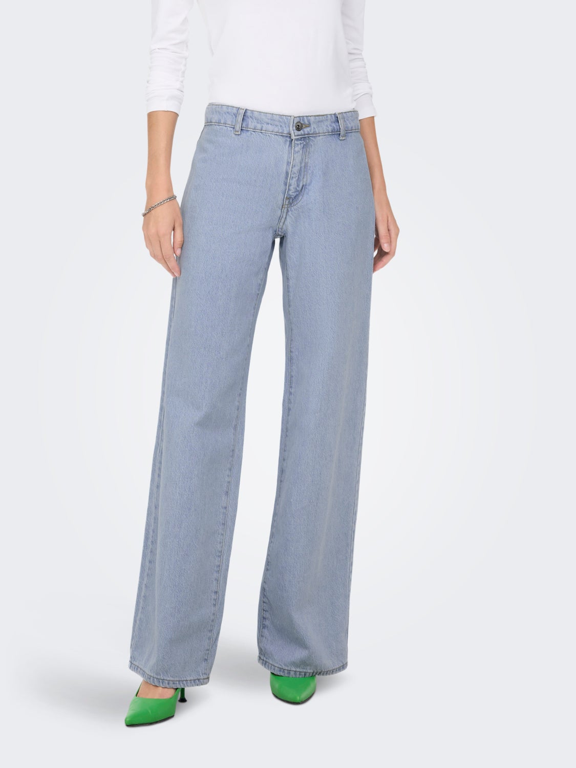 ONLKane Low waist wide leg jeans