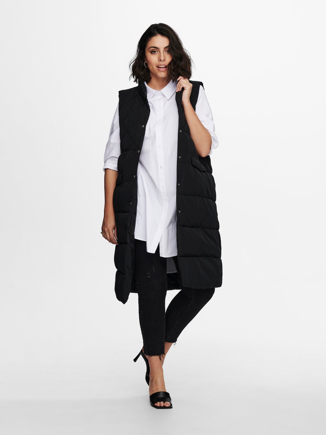 Curvy quilted Waistcoat