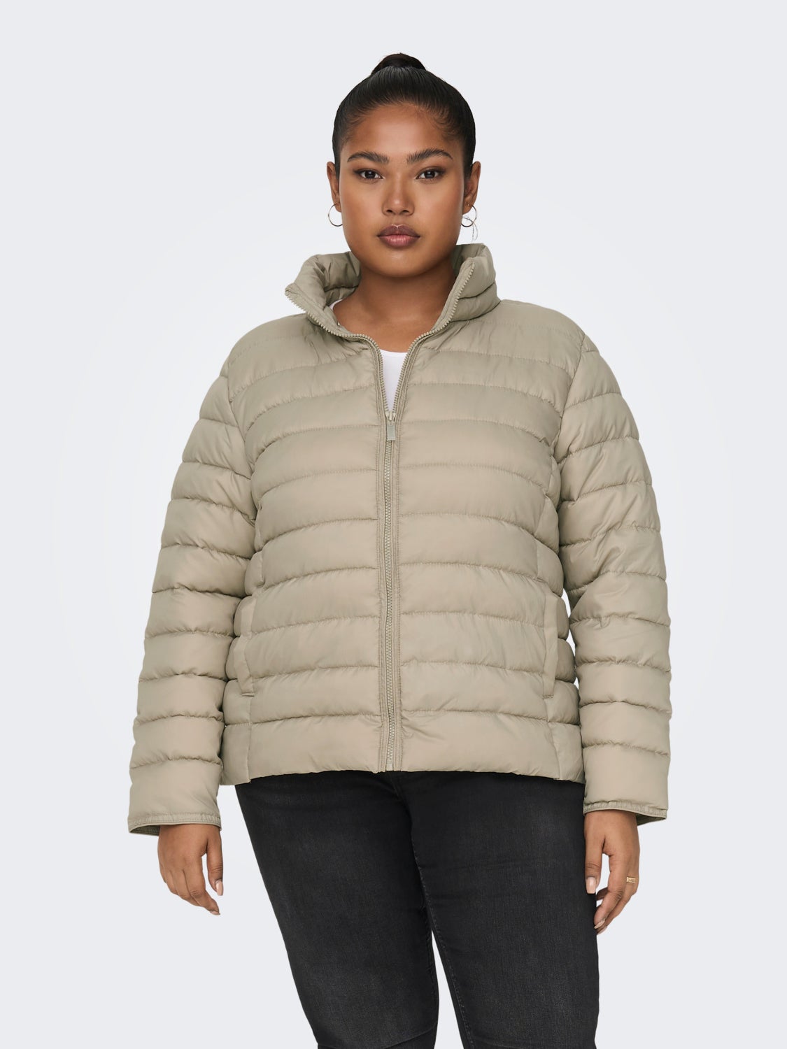 Curvy short Quilted jacket
