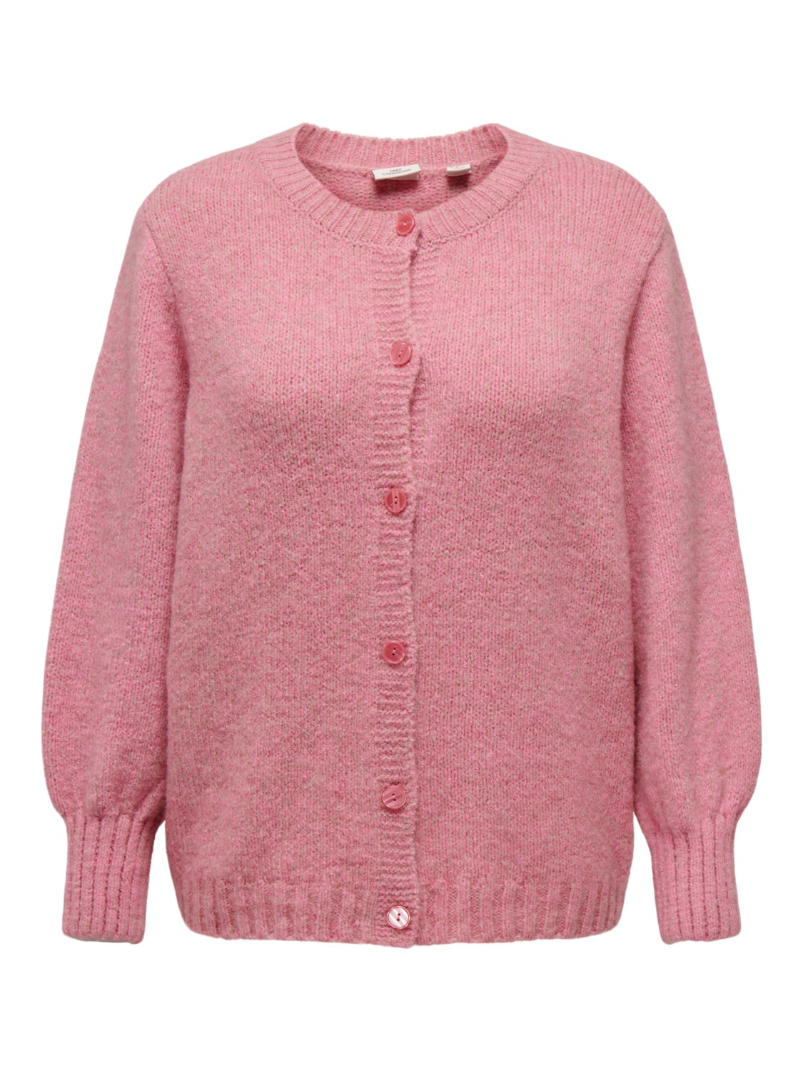 Curvy knitted cardigan