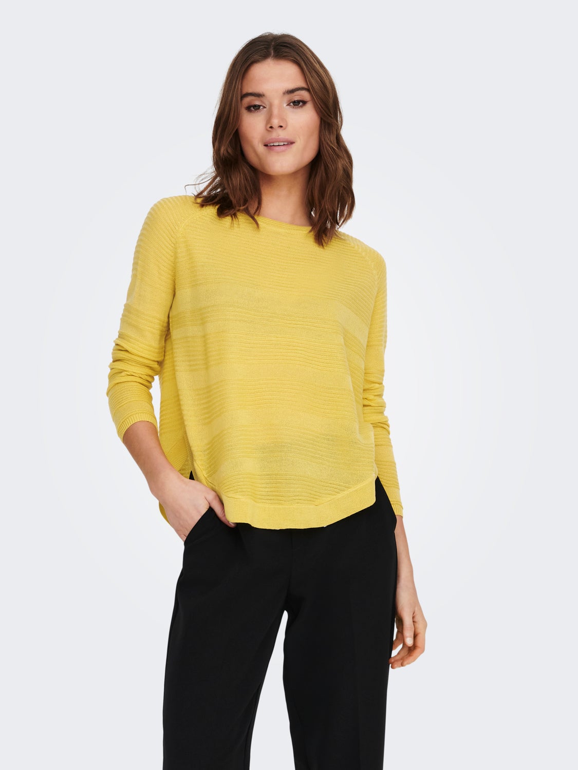 Texture Knitted Pullover