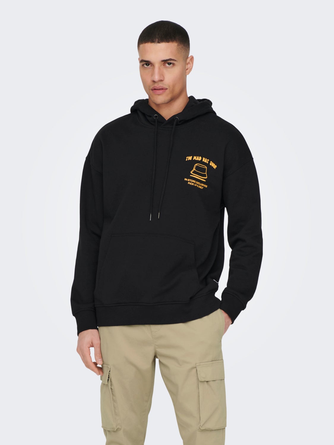 Relaxed Fit Hoodie Sweatshirt