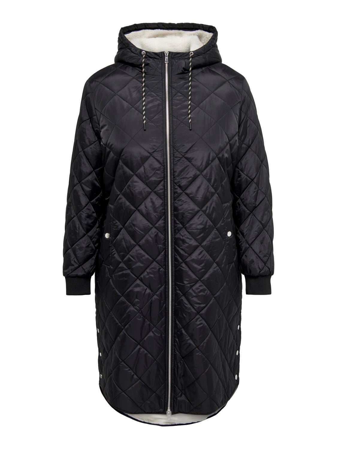 Curvy quilted Coat