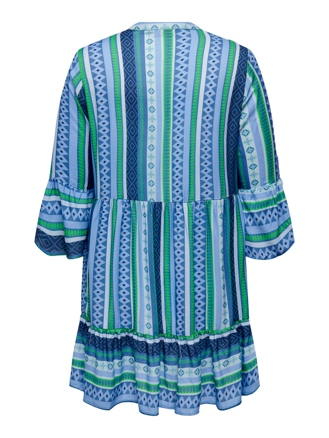 Curvy printed viscose Dress