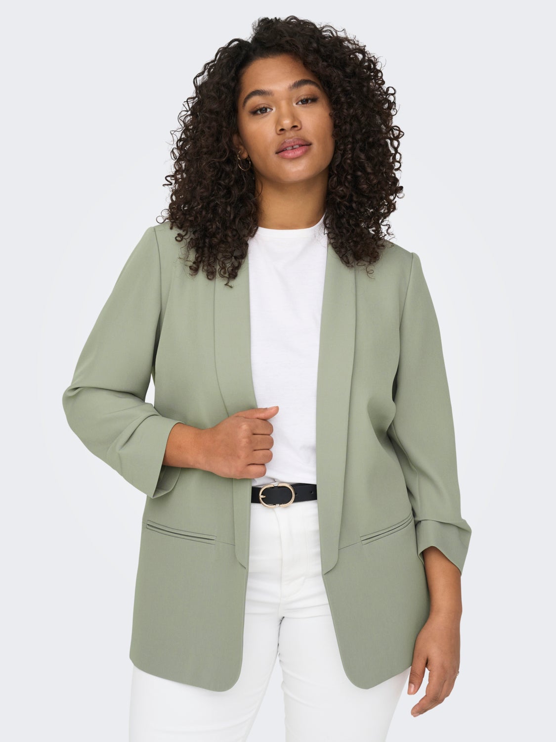 Curvy classic blazer