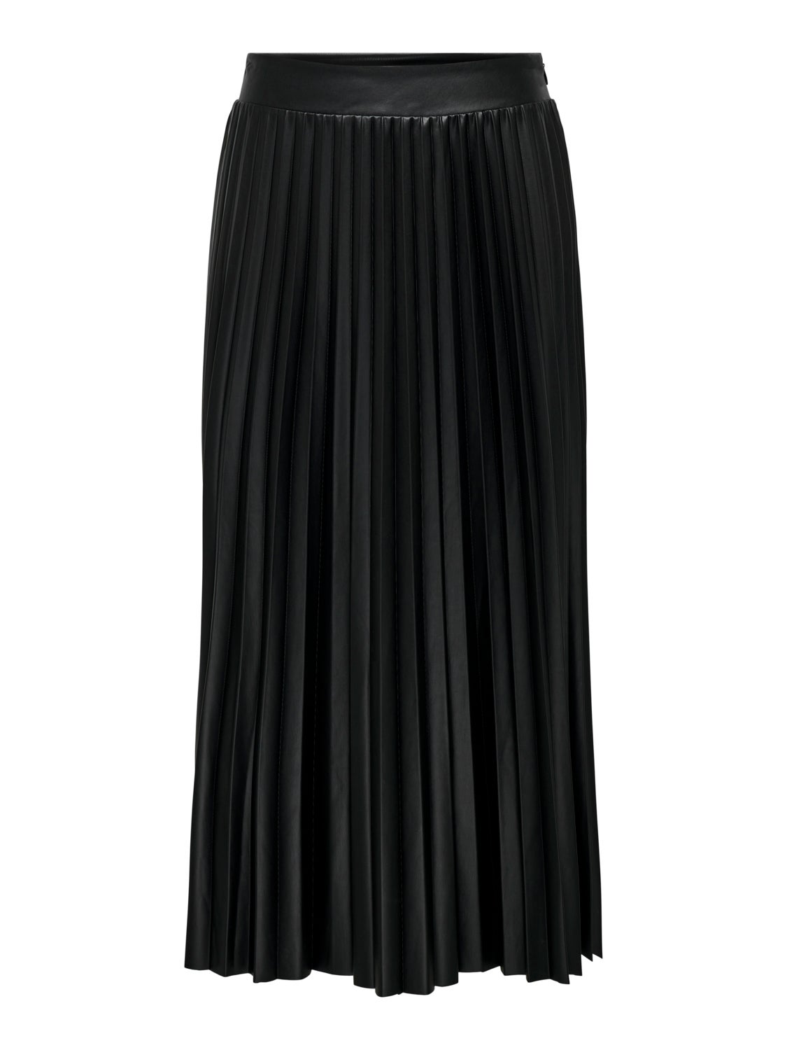 Maxi coated skirt