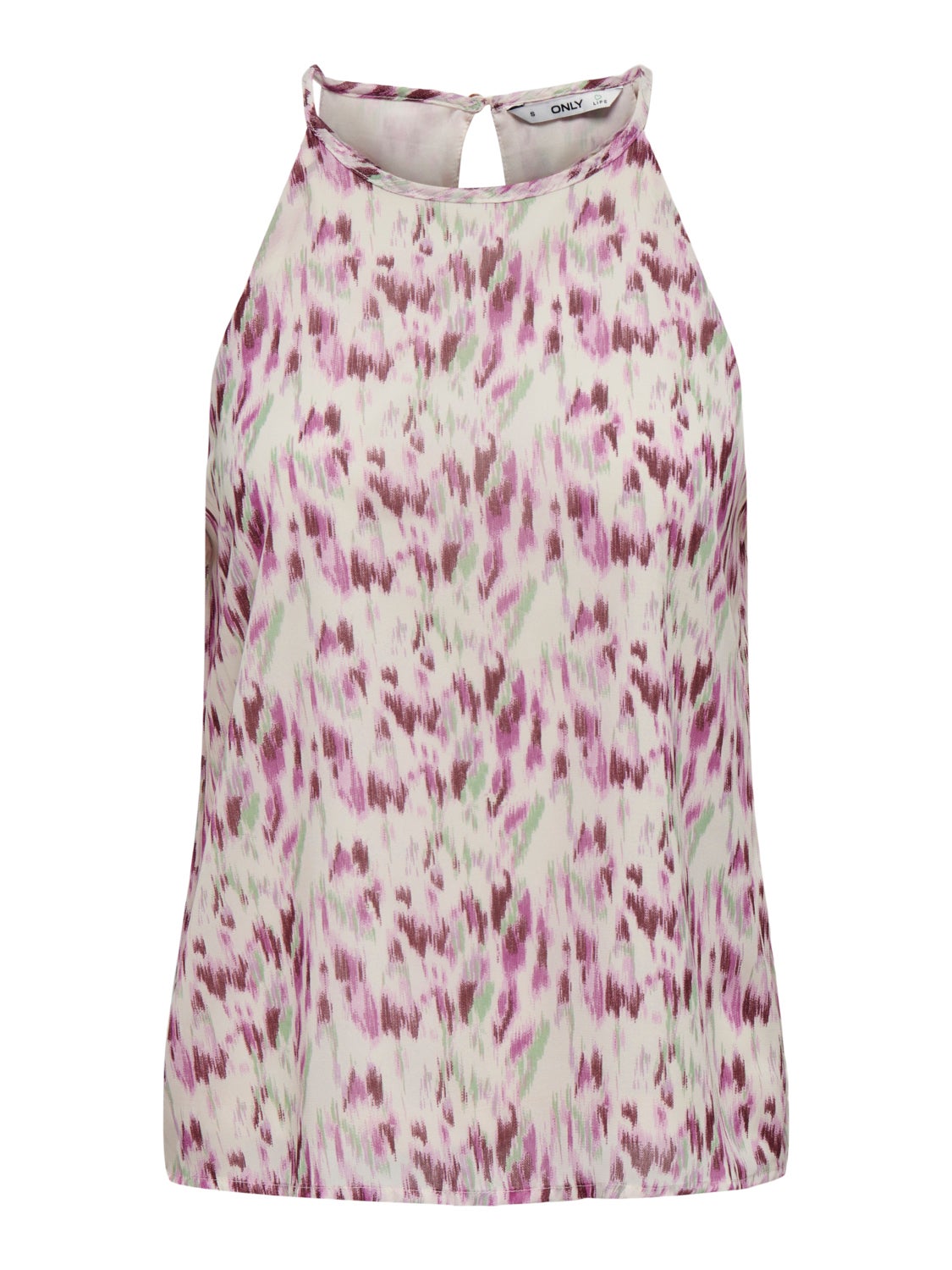 Halterneck Top with cut-out back