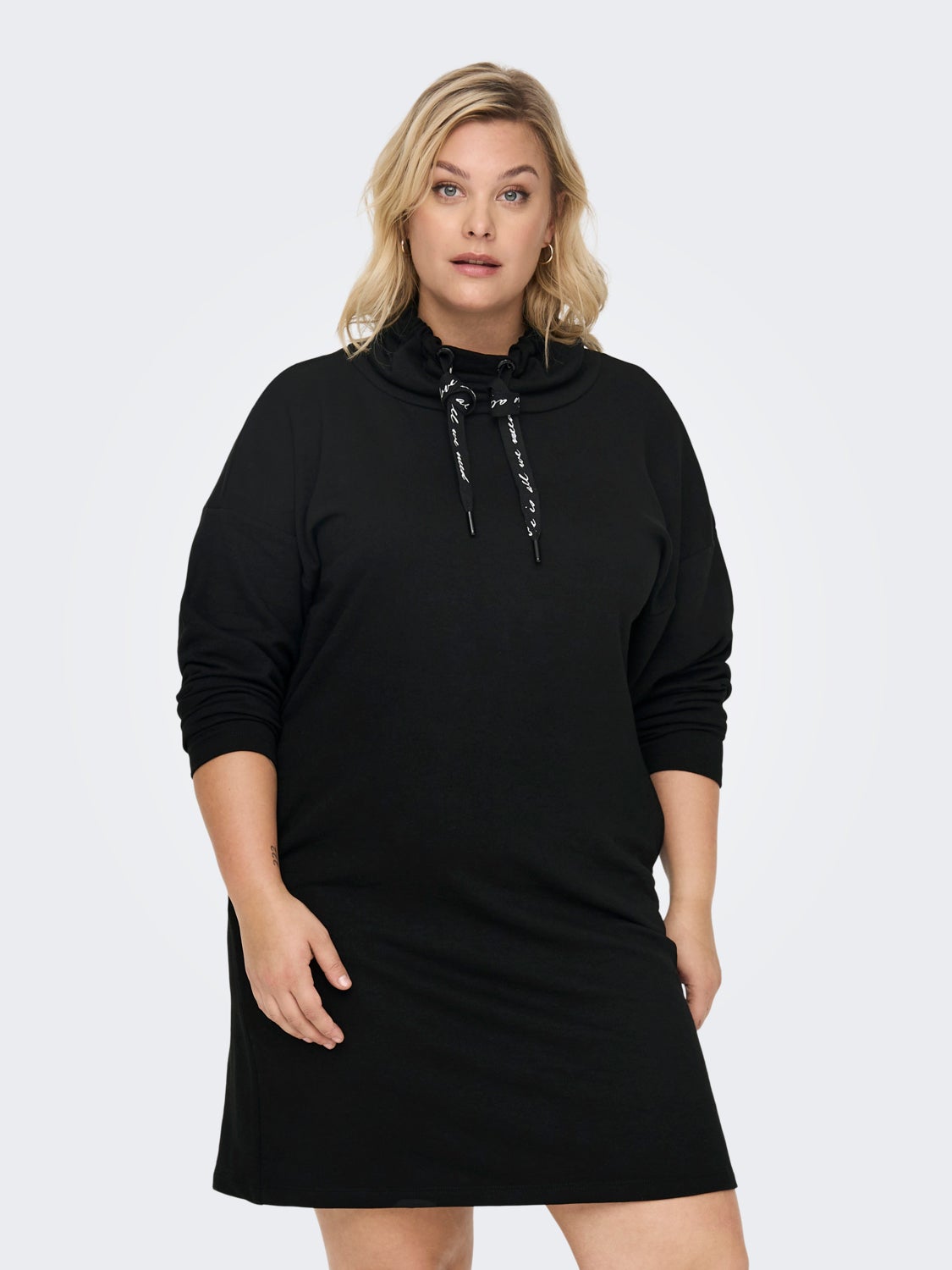 Curvy sweat dress