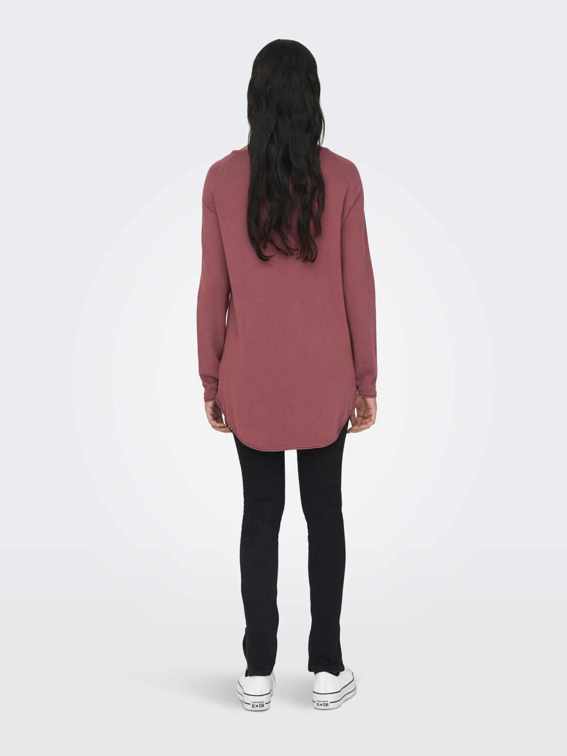 Long Knitted Pullover